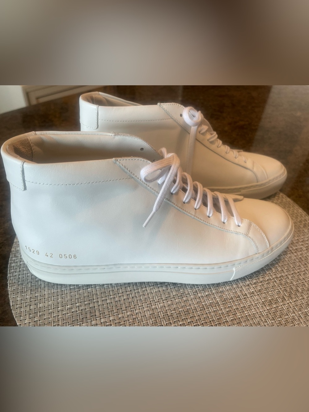 Common Projects Achilles Mid Sneakers - Men’s size 9US/42EU